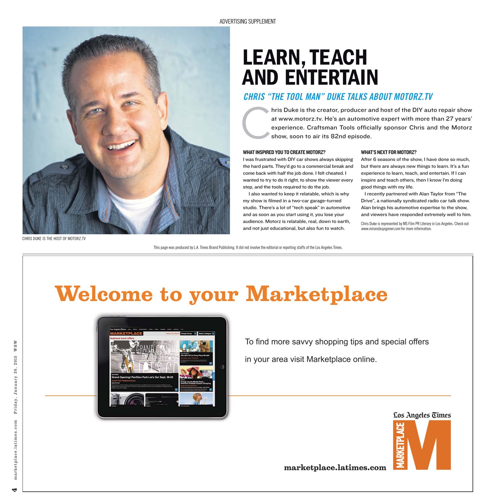 In The News: Los Angeles Times